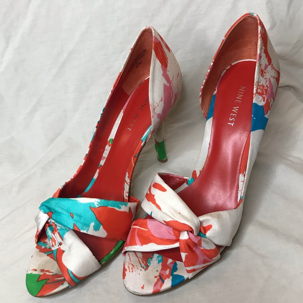 Nine West peep toes